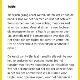 Twijfel
